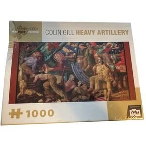 Pomegranate 1000-piece "Heavy Artillery" Puzzle New in Box